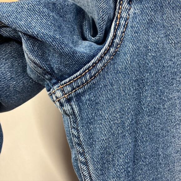 Hollister Ultra High-Rise Vintage Straight Light Wash Distressed Womens 5R 27x27 - Picture 6 of 15